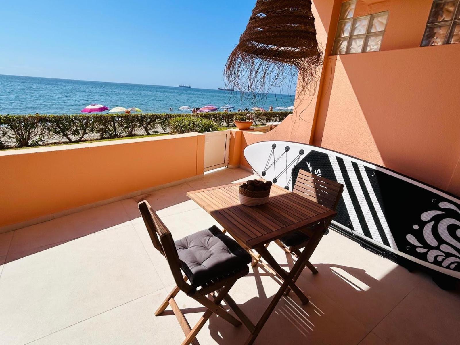 Beachfront Nudist Apartment In Vera Playa Playas de Vera Exterior photo